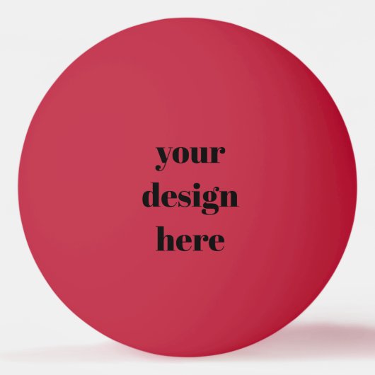 Personalisieren oder Anpassen Tischtennisball (Rückseite)