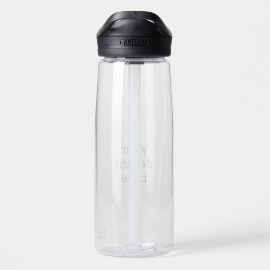 Personalisieren oder Anpassen Trinkflasche (Rückseite)