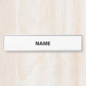 Personalisieren oder Anpassen Türschild (Vorderseite )