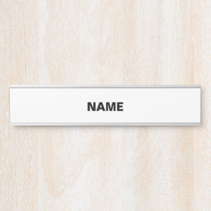 Personalisieren oder Anpassen Türschild