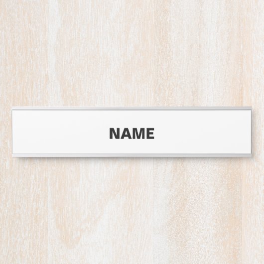 Personalisieren oder Anpassen Türschild (Vorderseite )