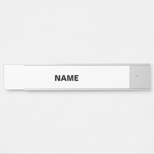 Personalisieren oder Anpassen Türschild (Vorderseite )