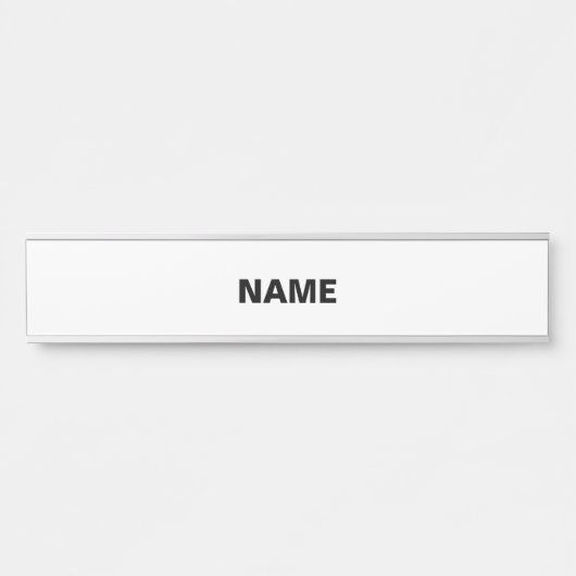 Personalisieren oder Anpassen Türschild (Vorderseite )