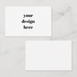 Personalisieren oder Anpassen Visitenkarte