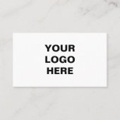 Personalisieren oder Anpassen Visitenkarte (Vorderseite)