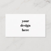 Personalisieren oder Anpassen Visitenkarte (Vorderseite)