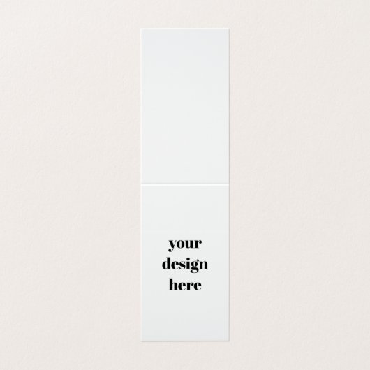 Personalisieren oder Anpassen Visitenkarten (Außenseite Aufgefaltet)