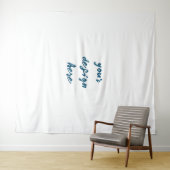 Personalisieren oder Anpassen Wandteppich (Beispiel (Horizontal))