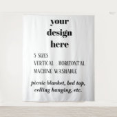 Personalisieren oder Anpassen Wandteppich (Vorderseite)