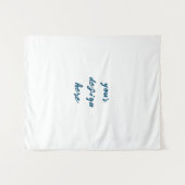 Personalisieren oder Anpassen Wandteppich (Vorderseite (Horizontal))