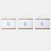 Personalisieren oder Anpassen Wandteppich Mit Holzrahmen (Dreifach)