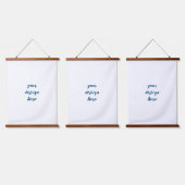 Personalisieren oder Anpassen Wandteppich Mit Holzrahmen (Dreifach)