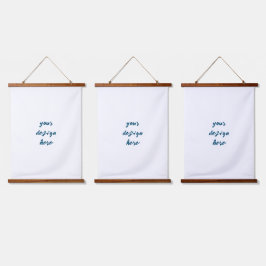 Personalisieren oder Anpassen Wandteppich Mit Holzrahmen