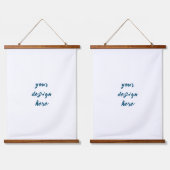 Personalisieren oder Anpassen Wandteppich Mit Holzrahmen (Doppelt)