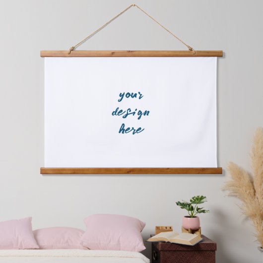 Personalisieren oder Anpassen Wandteppich Mit Holzrahmen (Schlafzimmer)