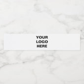 Personalisieren oder Anpassen Wasserflaschenetikett (Einzelnes Label)