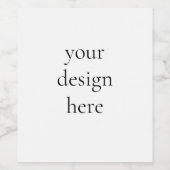 Personalisieren oder Anpassen Weinetikett (Einzelnes Label)