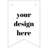 Personalisieren oder Anpassen Wimpelkette (Dritte Fahne)