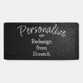 Personalisieren oder Erstellen aus Scratch - Banner (Horizontal)