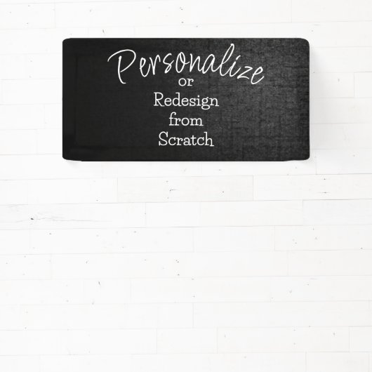 Personalisieren oder Erstellen aus Scratch - Banner (InSitu)