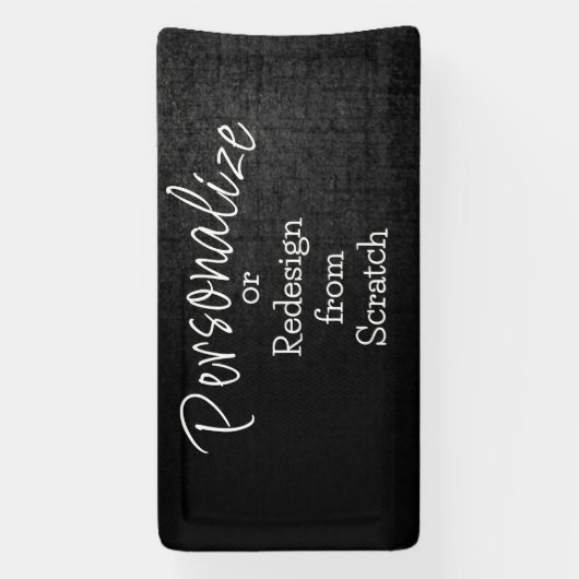 Personalisieren oder Erstellen aus Scratch - Banner (Vertikal)