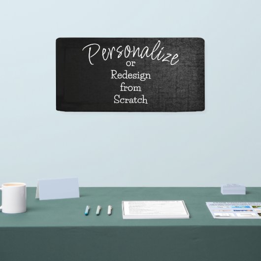 Personalisieren oder Erstellen aus Scratch - Banner (Messe)