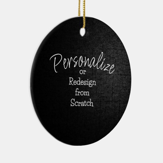 Personalisieren oder Erstellen aus Scratch - Keramik Ornament (Rechts)