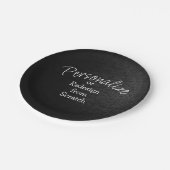 Personalisieren oder Erstellen aus Scratch - Pappteller (Schrägansicht)