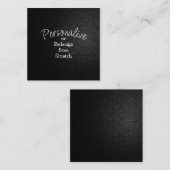 Personalisieren oder Erstellen aus Scratch - Quadratische Visitenkarte (Vorne/Hinten)