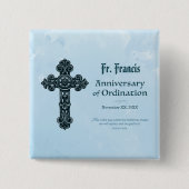 Personalisieren, Ordination Priester zum Jahrestag Button (Vorderseite)