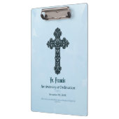 Personalisieren, Ordination Priester zum Jahrestag Klemmbrett (Links)