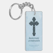 Personalisieren, Ordination Priester zum Jahrestag Schlüsselanhänger (Vorderseite links)