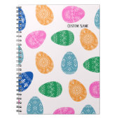 PERSONALISIEREN: Ostereier | Notebook-Journal Notizblock (Vorderseite)