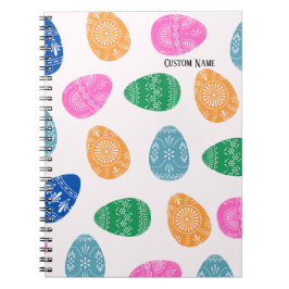 PERSONALISIEREN: Ostereier | Notebook-Journal Notizblock