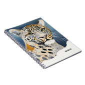 PERSONALISIEREN: Papierleopard | Notebook-Journal Notizblock (Rechte Seite)