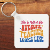 Personalisieren | Phantastischer Lehrer Schlüsselanhänger (Vorderseite)