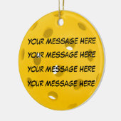 Personalisieren, Pickleall Keramik Ornament (Links)