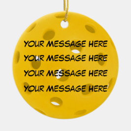 Personalisieren, Pickleall Keramik Ornament