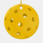 Personalisieren, Pickleall Keramik Ornament (Hinten)