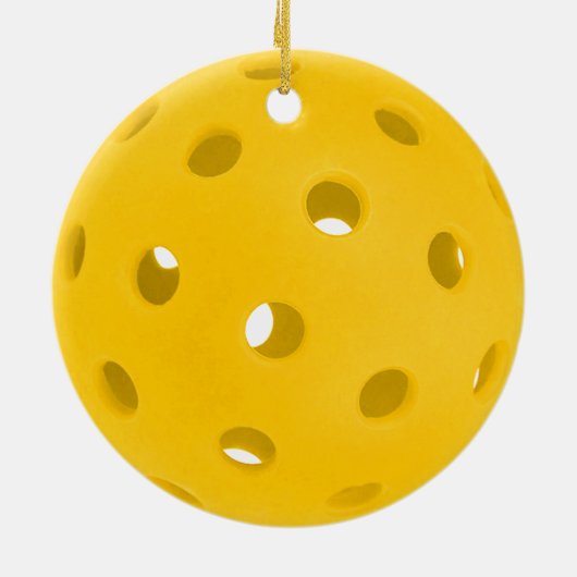 Personalisieren, Pickleall Keramik Ornament (Hinten)