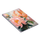 PERSONALISIEREN: Pink Peony | Notebook-Journal Notizblock (Rechte Seite)
