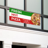 Personalisieren Pizza Shop Italienische Flagge Piz Banner (Äußeres Gebäude)