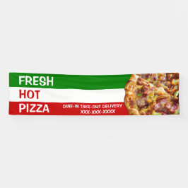 Personalisieren Pizza Shop Italienische Flagge Piz Banner