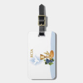 Personalisieren, RCIA-Glückwunsch katholische Sacr Gepäckanhänger (Vorderseite vertikal)