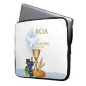 Personalisieren, RCIA-Glückwunsch katholische Sacr Laptopschutzhülle (Vorderseite Links)