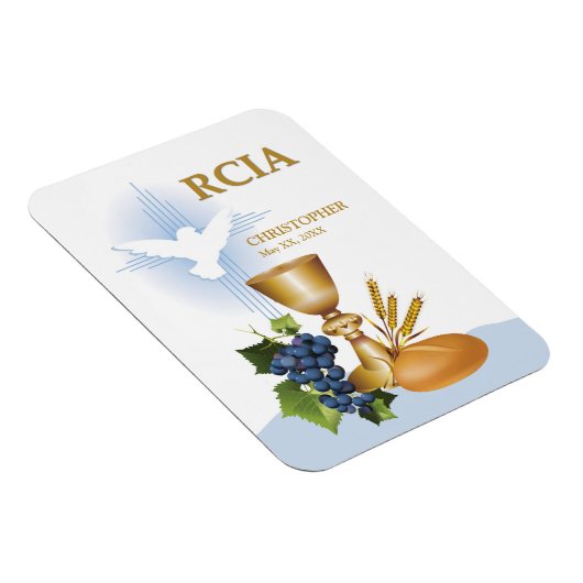 Personalisieren, RCIA-Glückwunsch katholische Sacr Magnet (Rechte Seite)