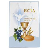 Personalisieren, RCIA-Glückwunsch katholische Sacr Mittlere Geschenktüte (Vorderseite)