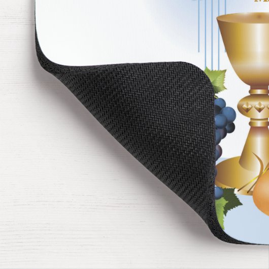 Personalisieren, RCIA-Glückwunsch katholische Sacr Mousepad (Ecke)