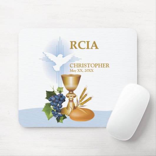 Personalisieren, RCIA-Glückwunsch katholische Sacr Mousepad (Mit Mouse)
