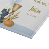 Personalisieren, RCIA-Glückwunsch katholische Sacr Schneidebrett (Ecke)